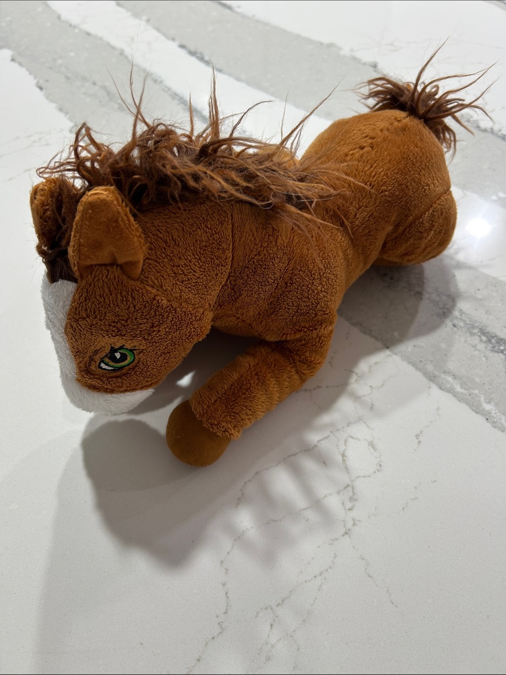 Brown Plush Horse Stuffed Animal